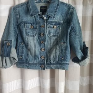 Highway Jeans cropped jean jacket